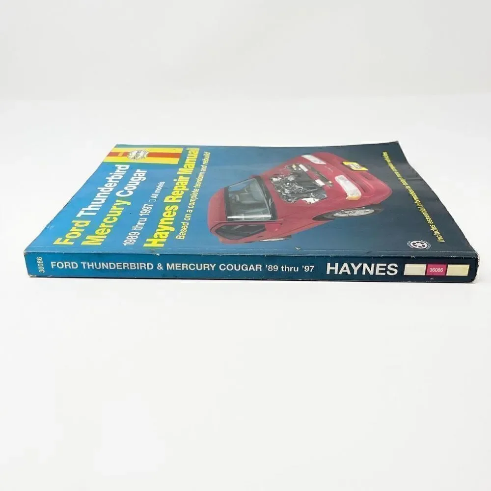 Haynes Repair Manual 36086 Ford Thunderbird Mercury Cougar 1989 1997 Used Flawed
